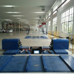 Single-axis Contact Wheel Alignment